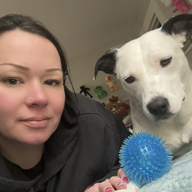 Saving Grace Dog Rescue Board Member London Sonnetti